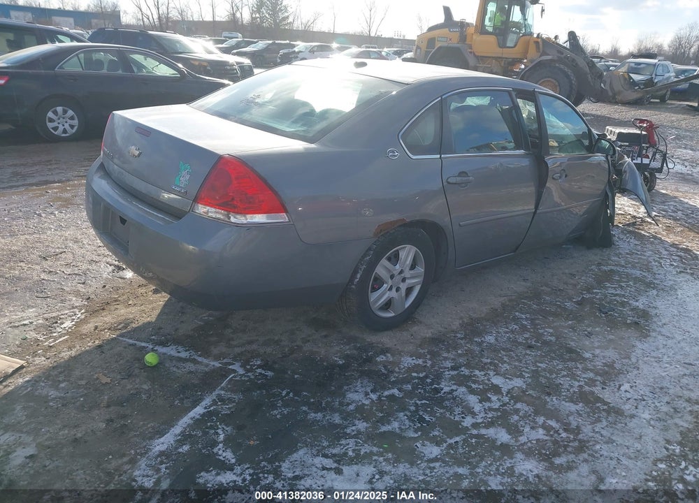 2006 CHEVROLET IMPALA VIN: 2G1WB58K169284723
