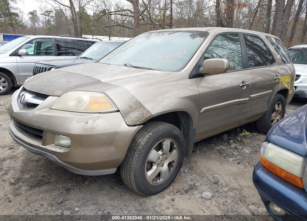 2006 ACURA MDX VIN: 2HNYD18286H535451