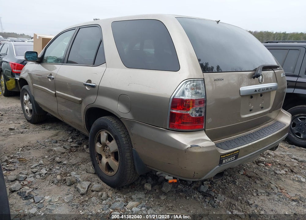 2006 ACURA MDX VIN: 2HNYD18286H535451