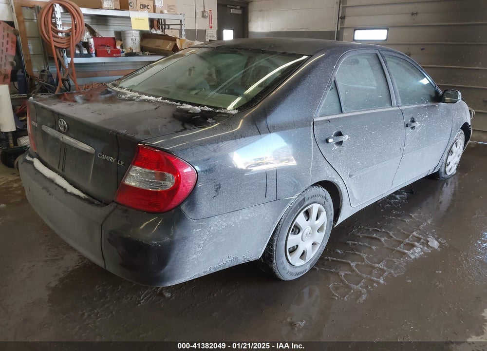 2004 TOYOTA CAMRY LE VIN: 4T1BE32KX4U337912