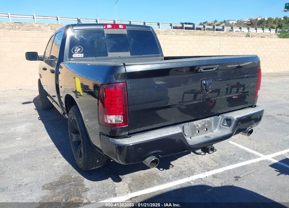 2017 RAM 1500 SPORT  4X2 5'7 BOX VIN: 1C6RR6MT2HS505906