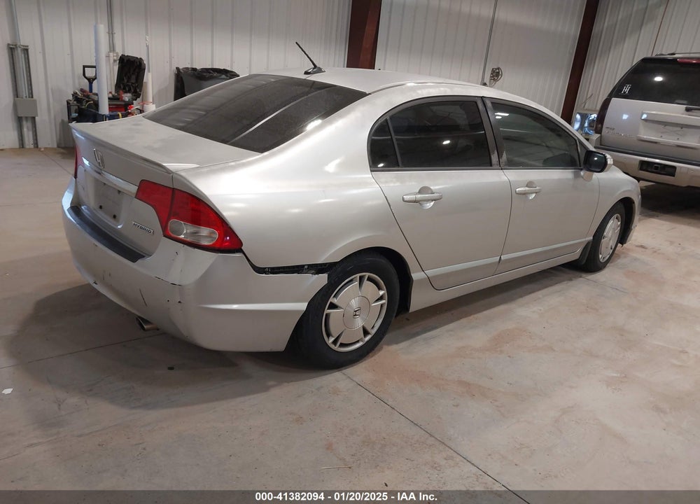 2009 HONDA CIVIC HYBRID VIN: JHMFA36239S016436