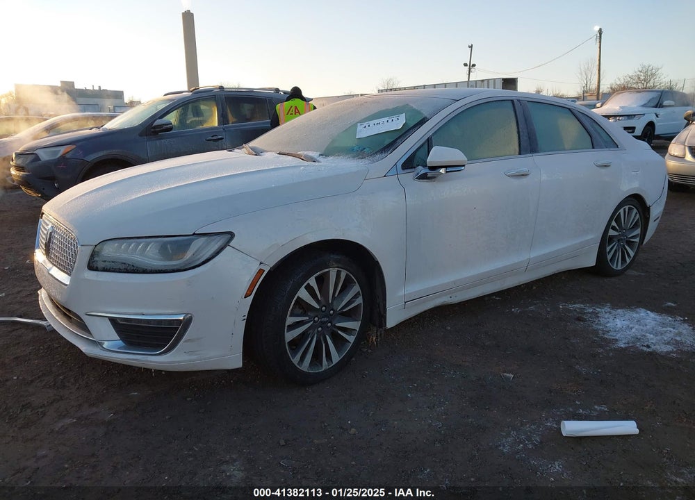 2017 LINCOLN MKZ RESERVE VIN: 3LN6L5F92HR649925