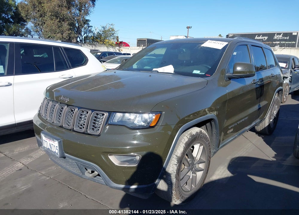2016 JEEP GRAND CHEROKEE 75TH ANNIVERSARY VIN: 1C4RJEAG6GC441735
