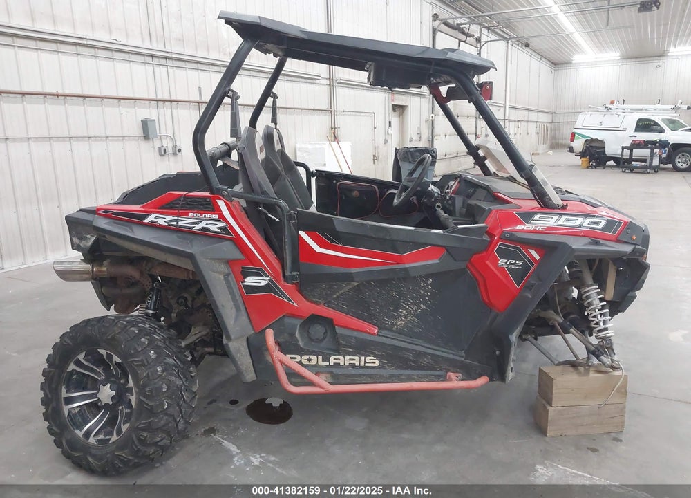 2015 POLARIS RZR S 900 EPS VIN: 3NSVBE875FF429626