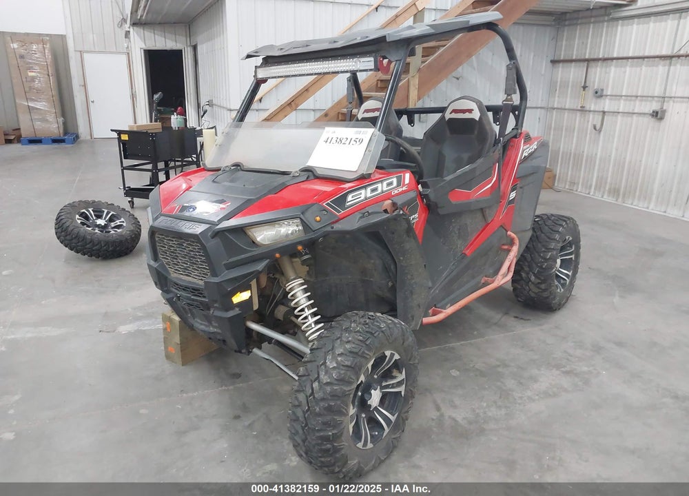 2015 POLARIS RZR S 900 EPS VIN: 3NSVBE875FF429626
