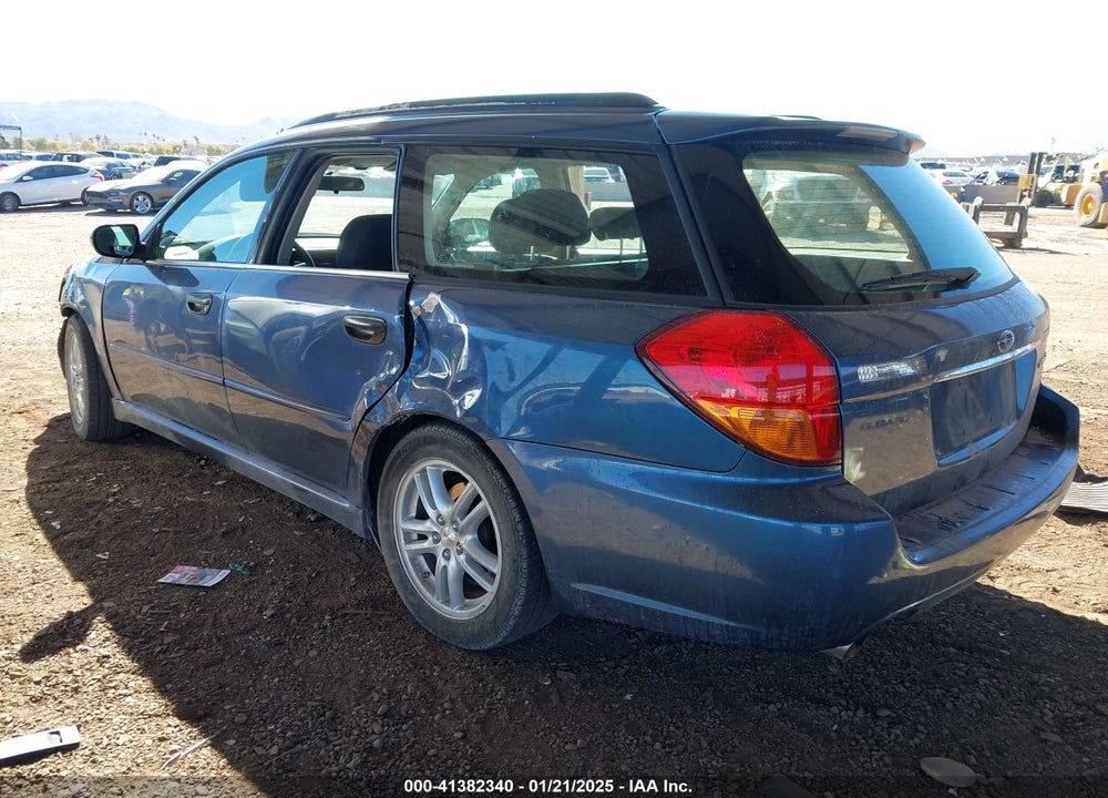 2005 SUBARU LEGACY 2.5I VIN: 4S3BP616557332847