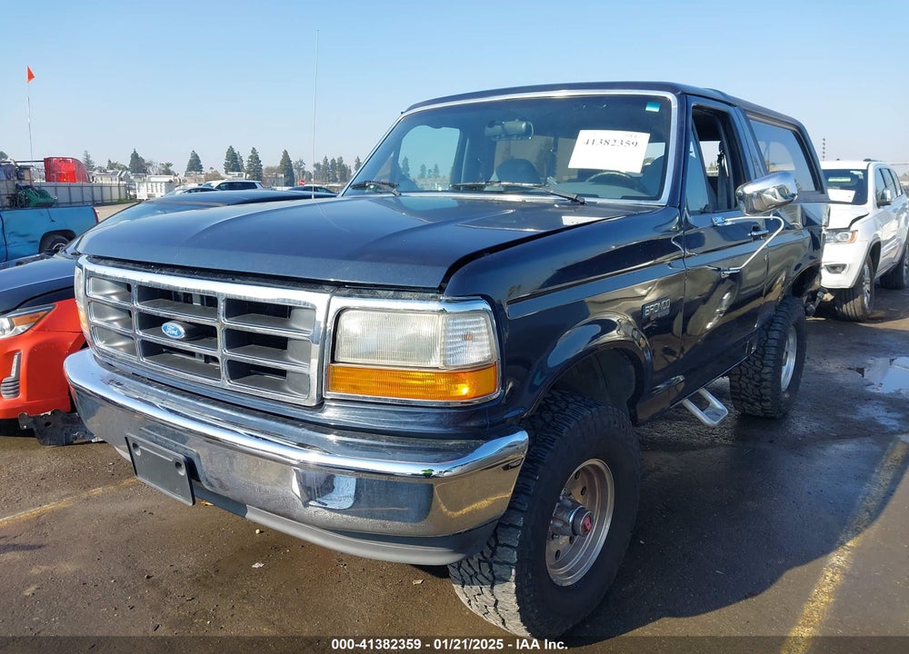 1993 FORD BRONCO U100 VIN: 1FMEU15N3PLA41893