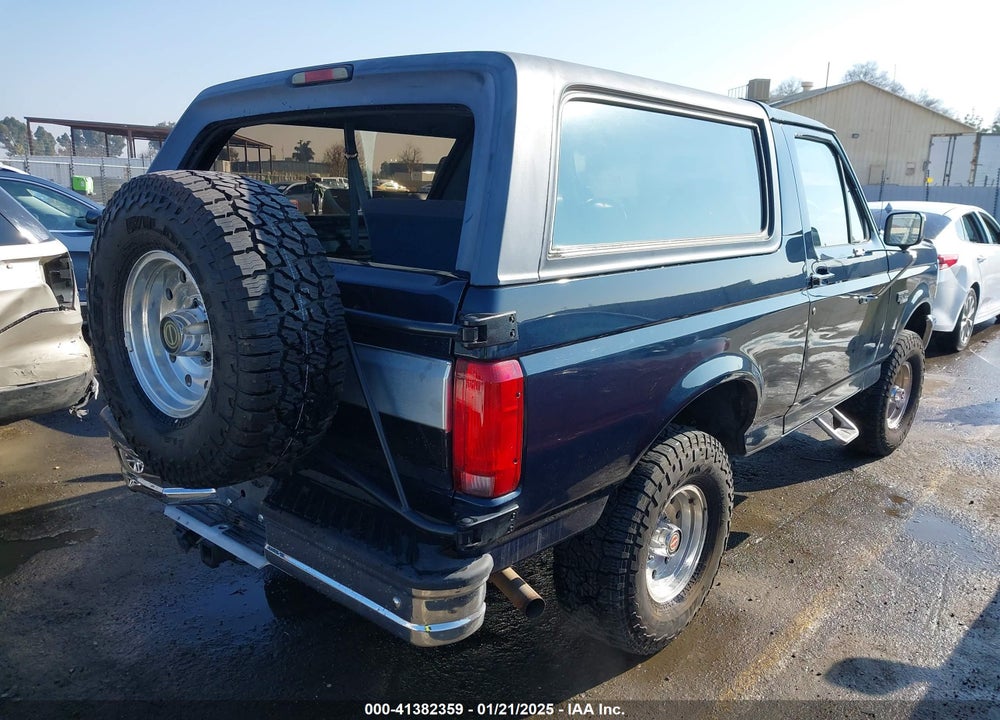 1993 FORD BRONCO U100 VIN: 1FMEU15N3PLA41893