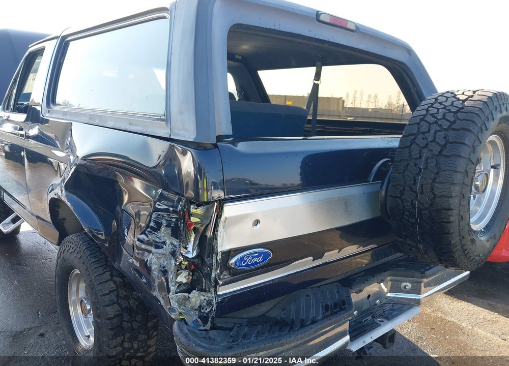1993 FORD BRONCO U100 VIN: 1FMEU15N3PLA41893