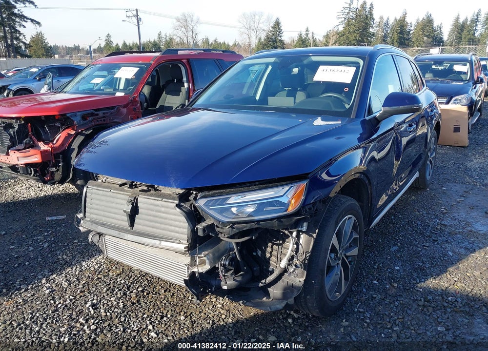 2021 AUDI Q5 VIN: WA1BAAFY3M2018554