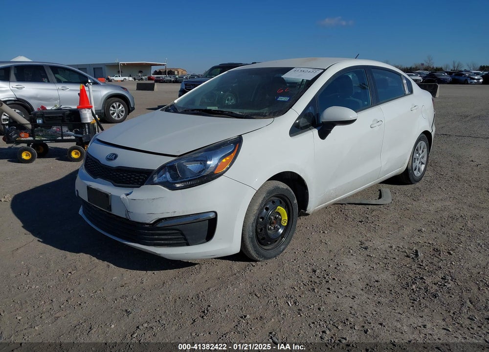 2016 KIA RIO LX VIN: KNADM4A35G6686725