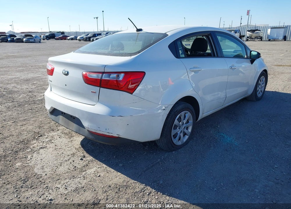 2016 KIA RIO LX VIN: KNADM4A35G6686725