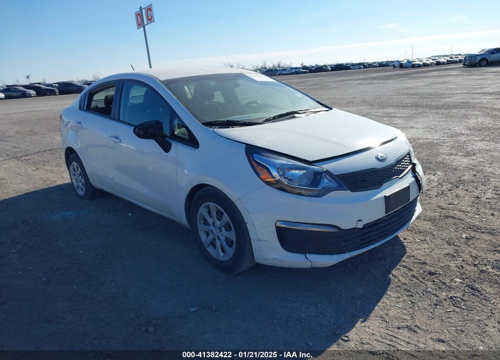 2016 KIA RIO LX VIN: KNADM4A35G6686725