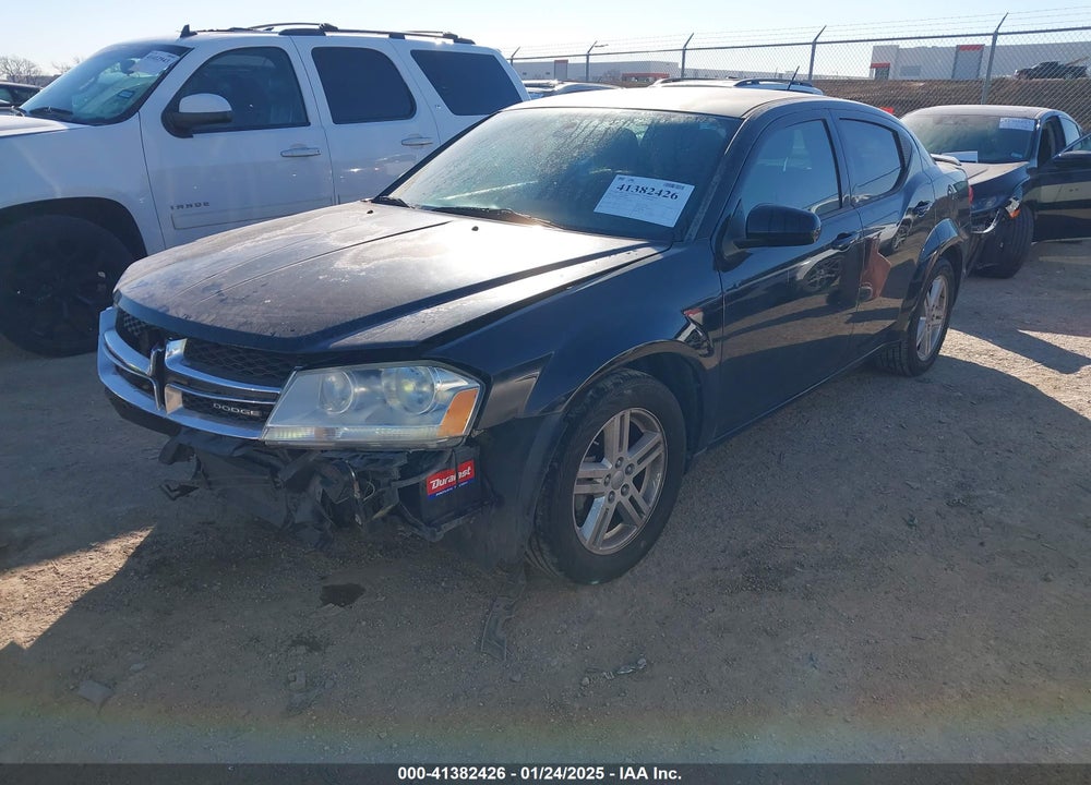2011 DODGE AVENGER MAINSTREET VIN: 1B3BD1FB0BN544047