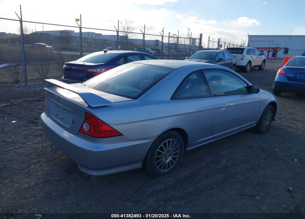 2005 HONDA CIVIC LX VIN: 1HGEM22545L080859