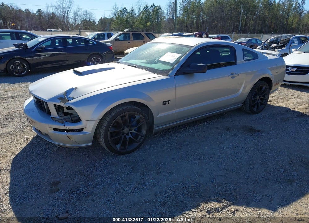 2008 FORD MUSTANG GT DELUXE/GT PREMIUM VIN: 1ZVHT82H185201557