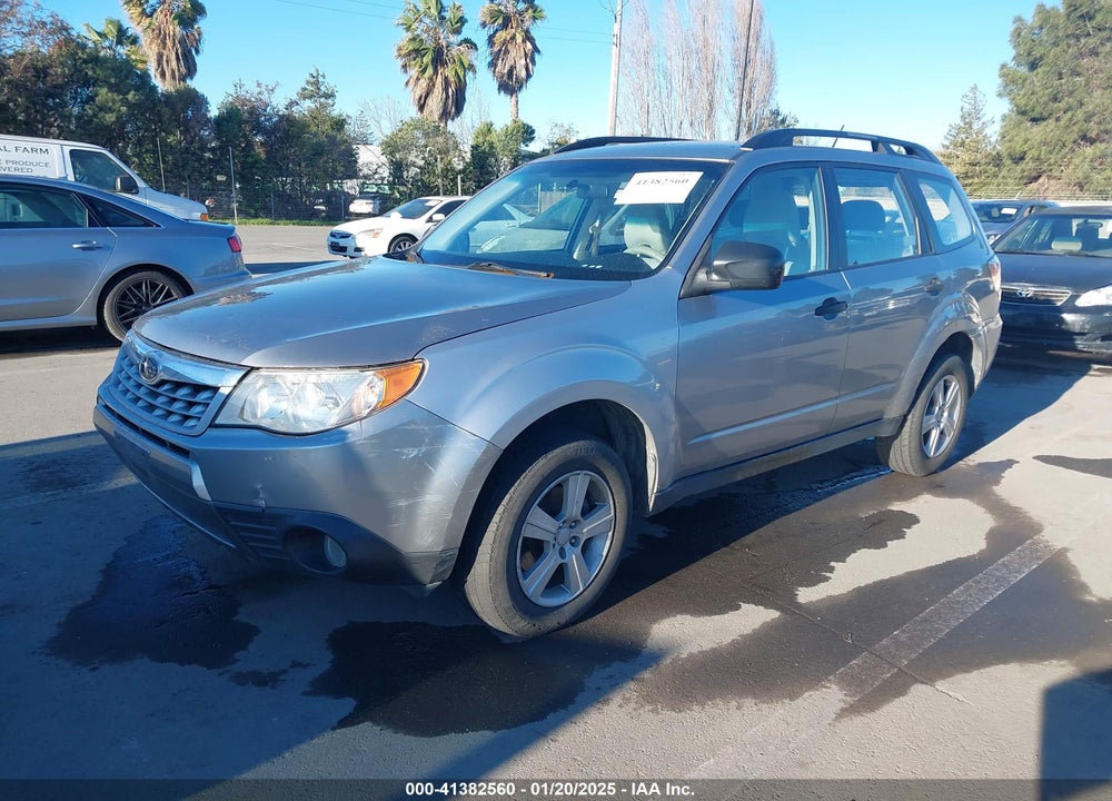 2011 SUBARU FORESTER 2.5X VIN: JF2SHABC8BH734714