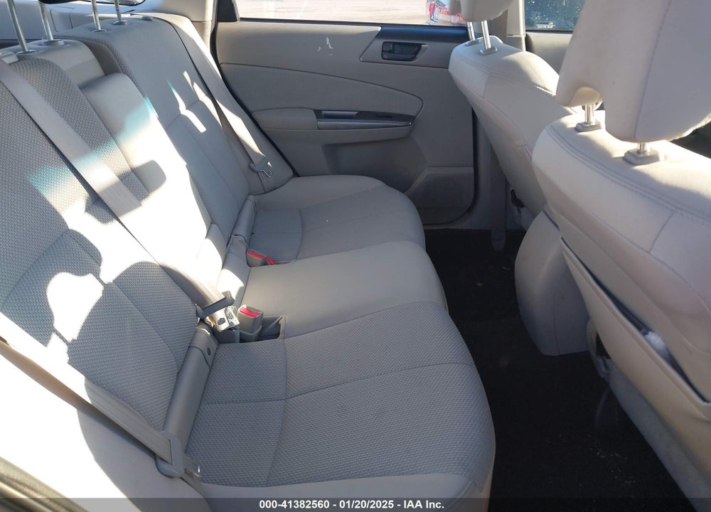 2011 SUBARU FORESTER 2.5X VIN: JF2SHABC8BH734714