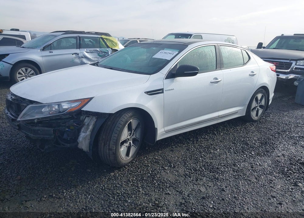 2013 KIA OPTIMA HYBRID VIN: KNAGM4AD9D5058643