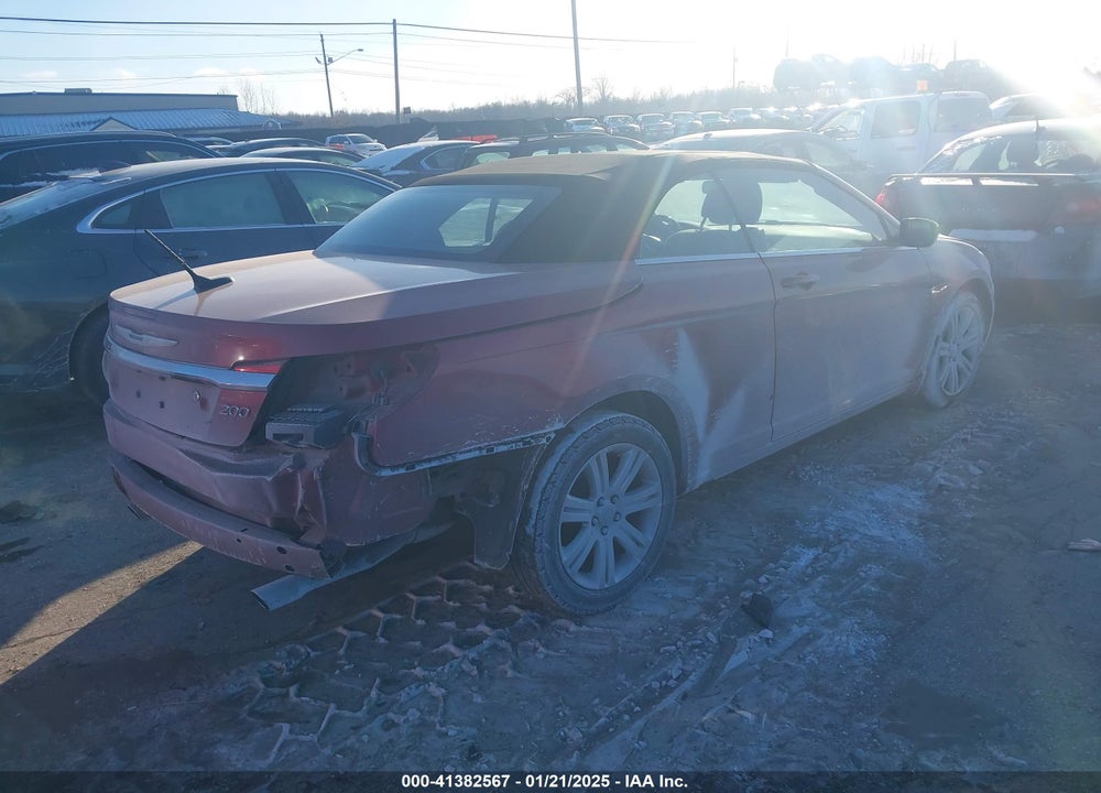 2013 CHRYSLER 200 VIN: 1C3BCBEG3DN699719