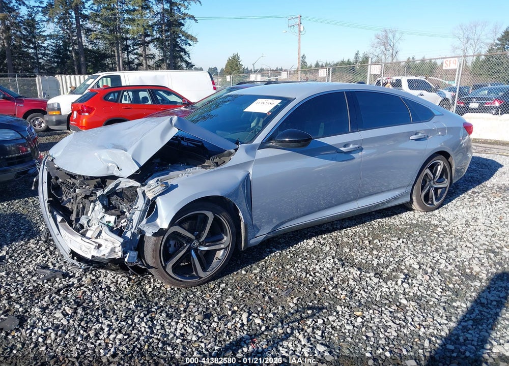 2022 HONDA ACCORD VIN: 1HGCV1F31NA106367