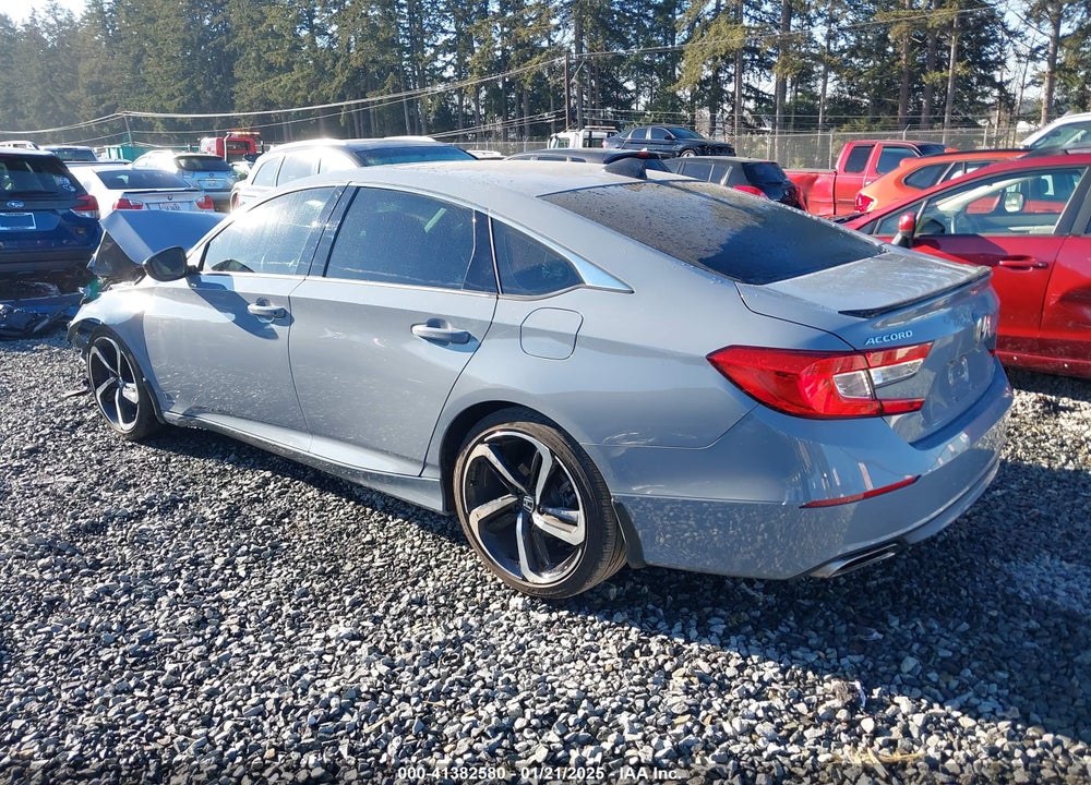 2022 HONDA ACCORD VIN: 1HGCV1F31NA106367