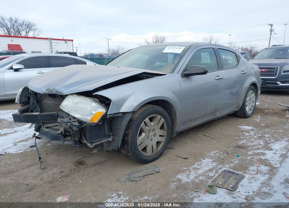 2014 DODGE AVENGER SE VIN: 1C3CDZAB4EN215076