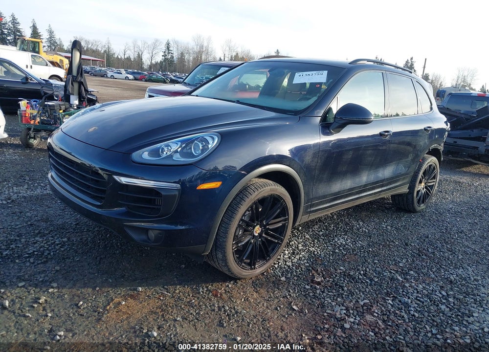 2017 PORSCHE CAYENNE S VIN: WP1AB2A21HLA51266
