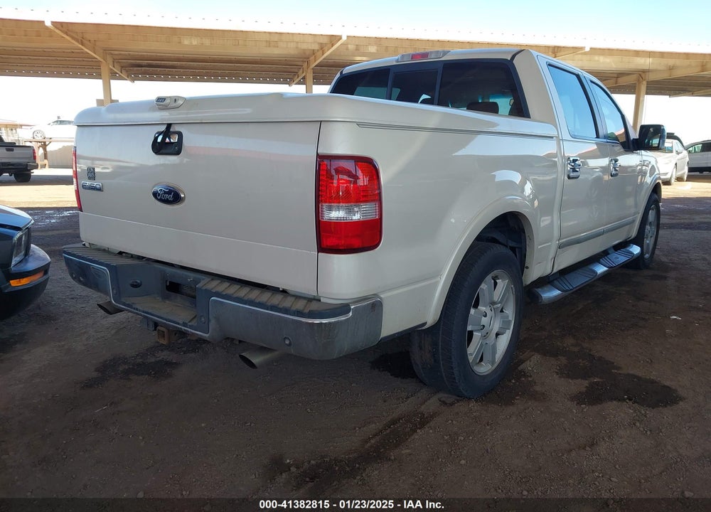 2008 FORD F-150 VIN: 1FTPW12V48FB14779