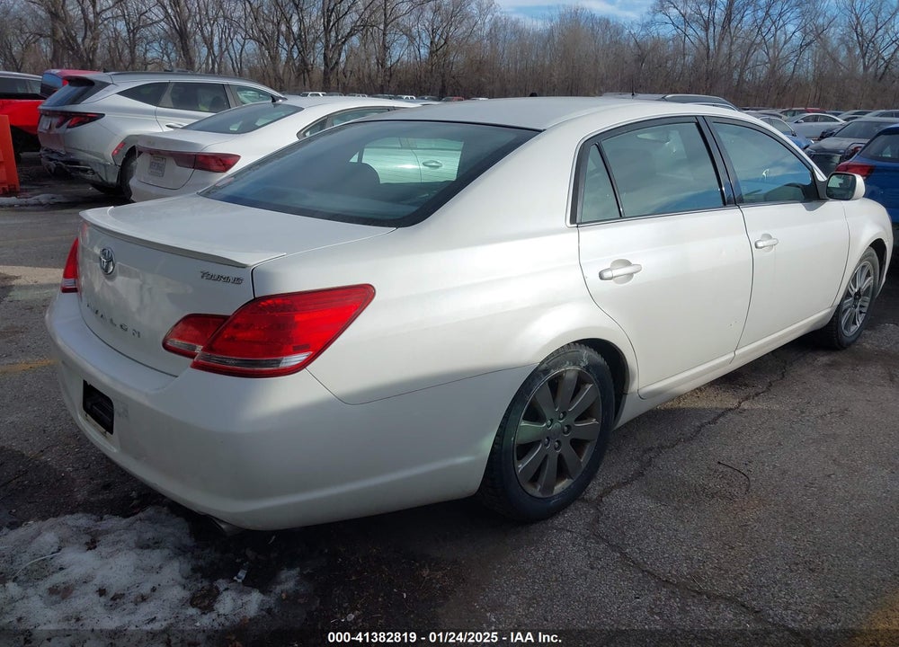 2005 TOYOTA AVALON TOURING VIN: 4T1BK36B45U032586
