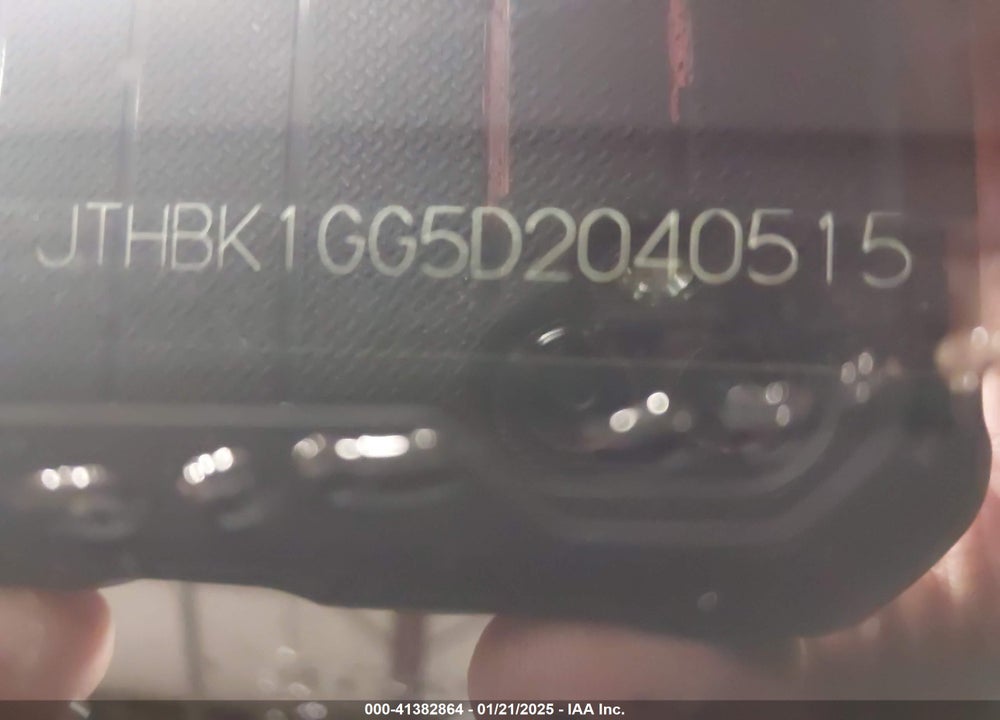 2013 LEXUS ES 350 VIN: JTHBK1GG5D2040515