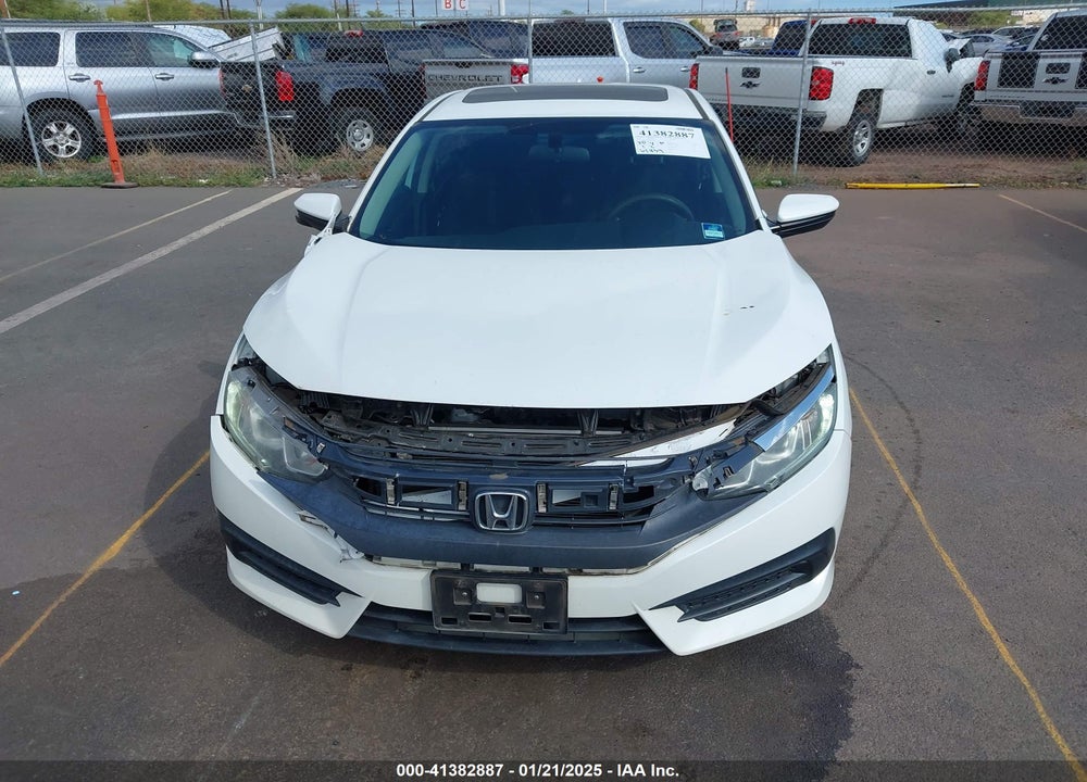 2018 HONDA CIVIC EX VIN: 2HGFC2F75JH554179