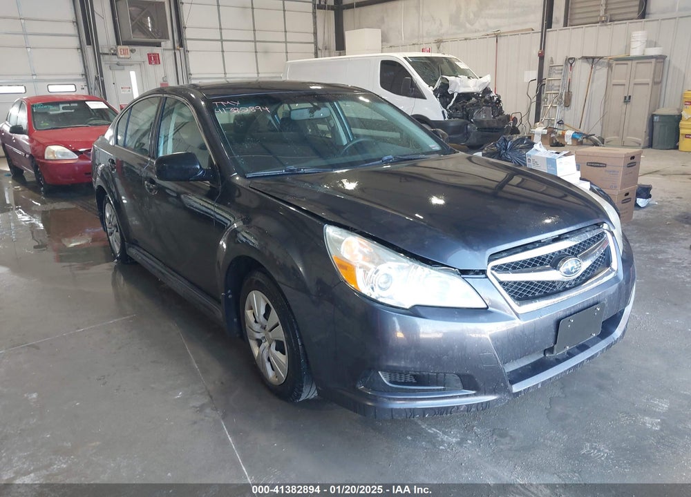 2011 SUBARU LEGACY 2.5I VIN: 4S3BMCA69B3217047
