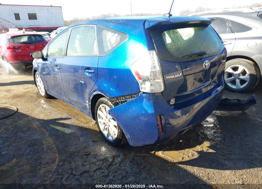 2013 TOYOTA PRIUS V VIN: JTDZN3EU6D3257285