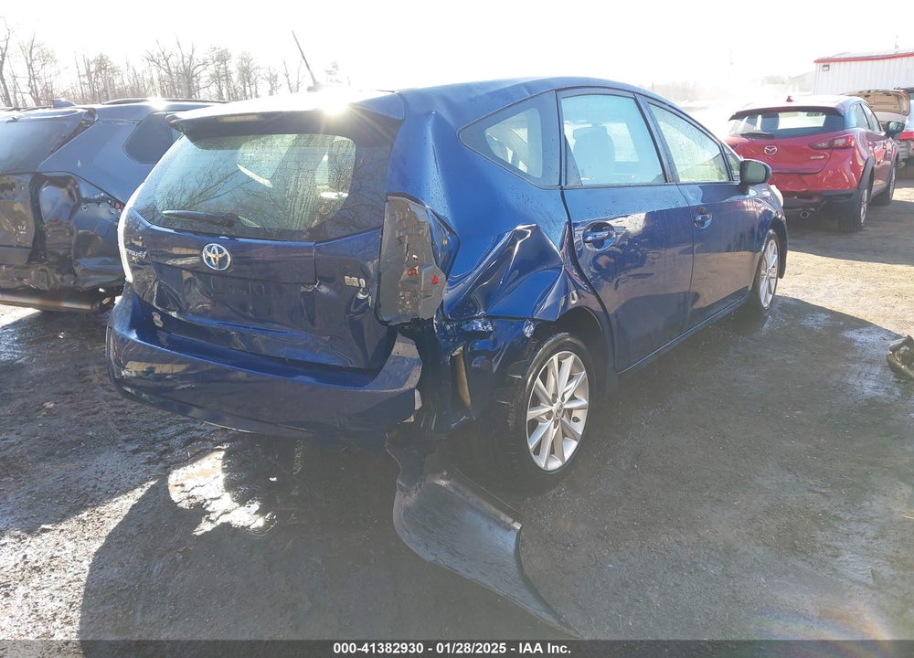 2013 TOYOTA PRIUS V VIN: JTDZN3EU6D3257285