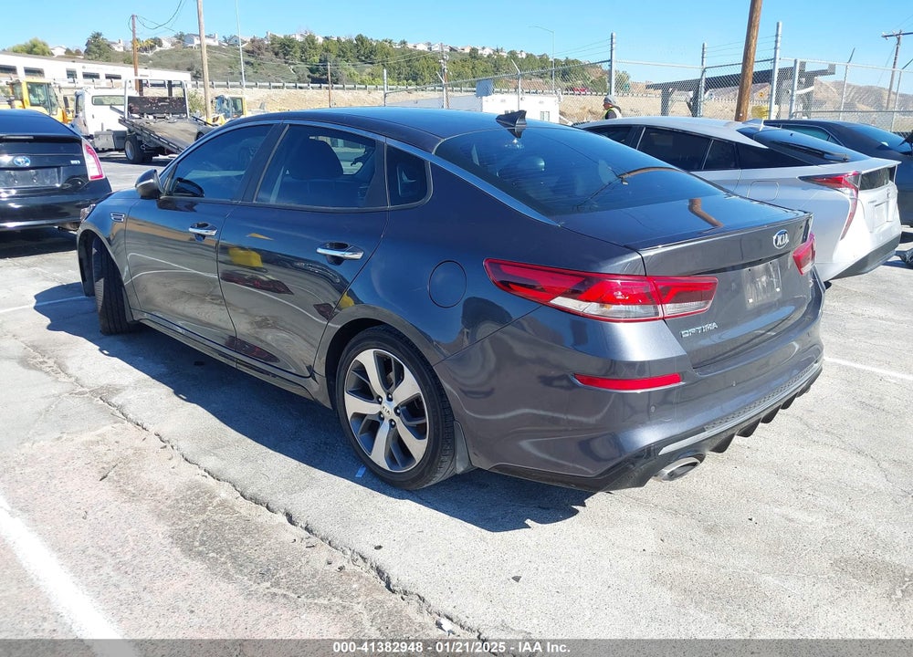 2019 KIA OPTIMA VIN: 5XXGT4L3XKG313593