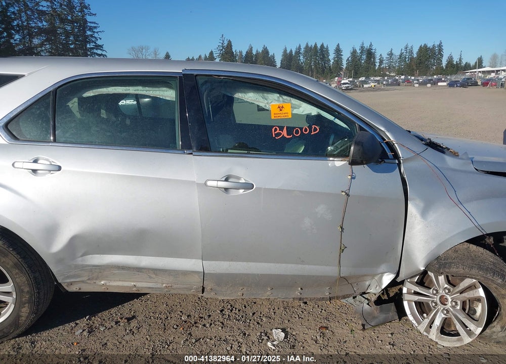 2013 CHEVROLET EQUINOX LS VIN: 2GNALBEK5D6290550