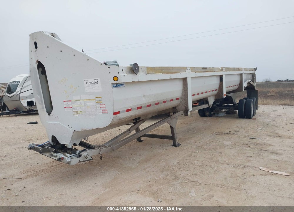 2016 CLEMENT IND DUMP TRAILER VIN: 5C2BB38B8GM009933