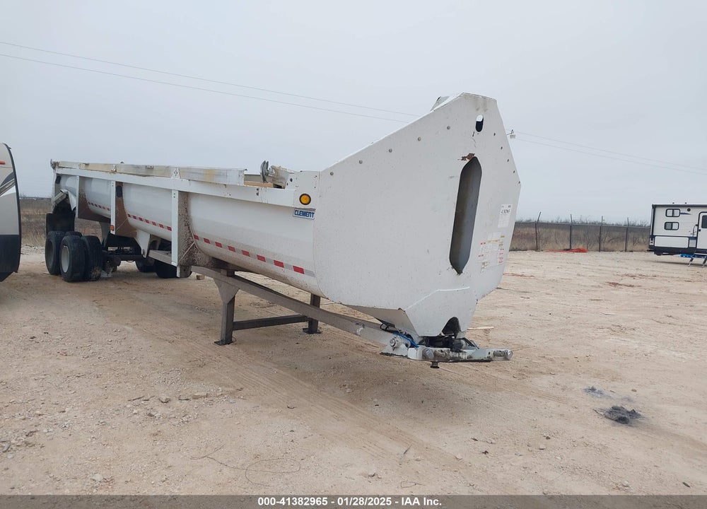 2016 CLEMENT IND DUMP TRAILER VIN: 5C2BB38B8GM009933