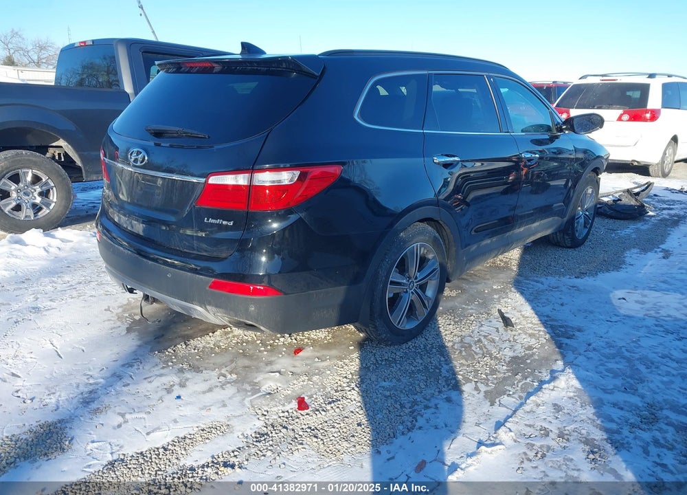 2014 HYUNDAI SANTA FE LIMITED VIN: KM8SR4HFXEU072513