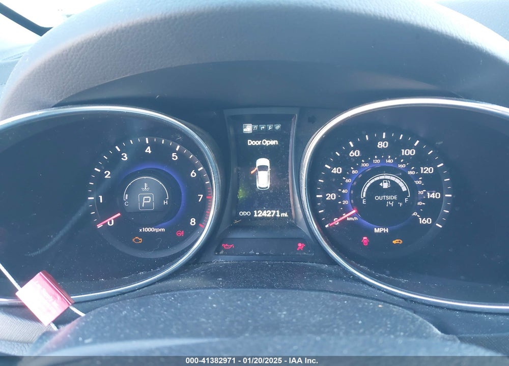 2014 HYUNDAI SANTA FE LIMITED VIN: KM8SR4HFXEU072513