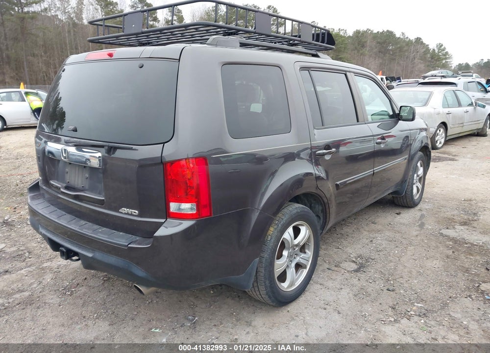 2013 HONDA PILOT VIN: 5FNYF4H54DB068866