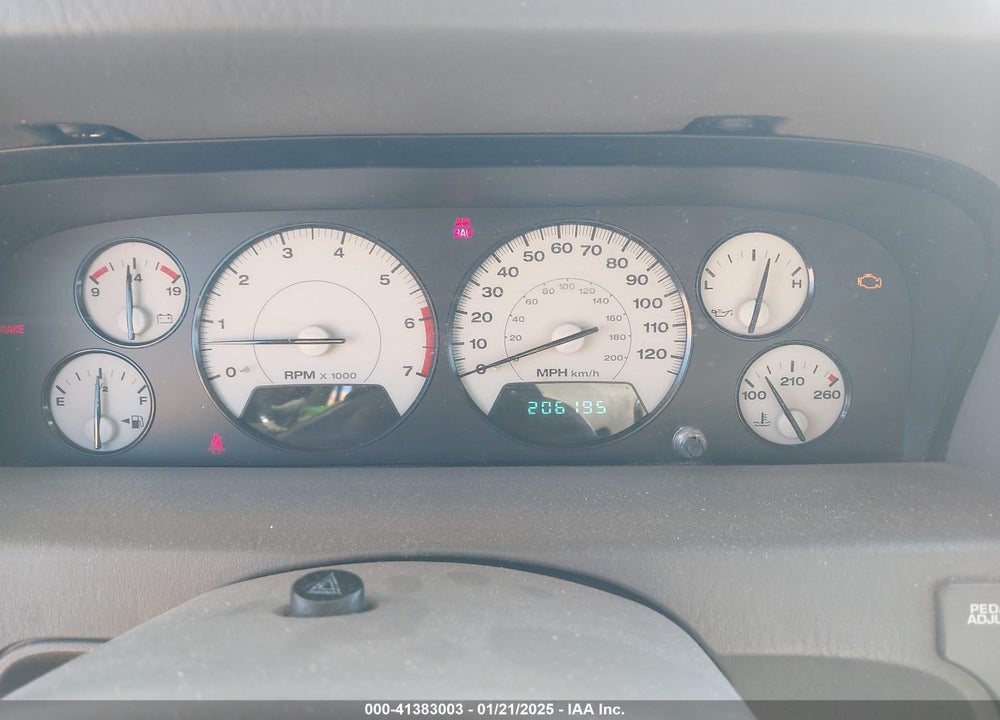 2002 JEEP GRAND CHEROKEE LIMITED VIN: 1J8GX58N92C186560