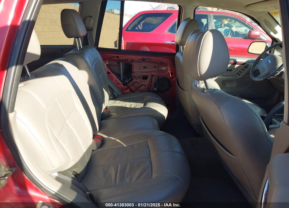 2002 JEEP GRAND CHEROKEE LIMITED VIN: 1J8GX58N92C186560