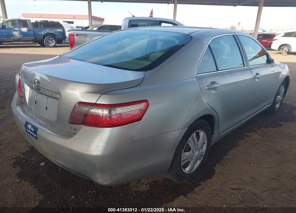 2007 TOYOTA CAMRY LE VIN: JTNBE46K173075000