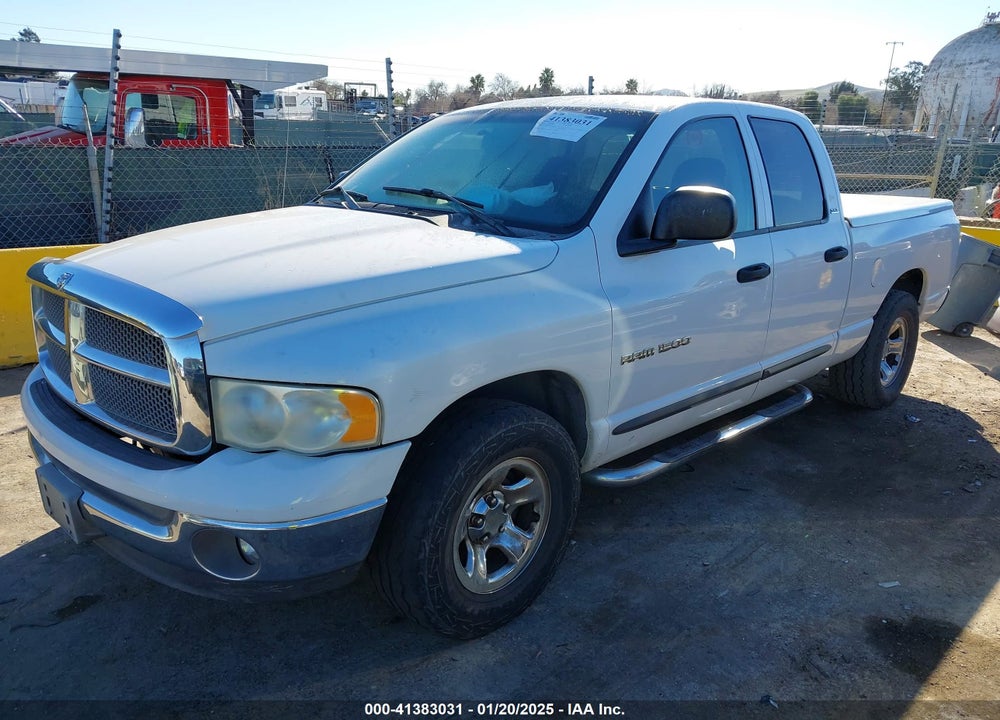 2002 DODGE RAM 1500 ST VIN: 3B7HA18N42G125121