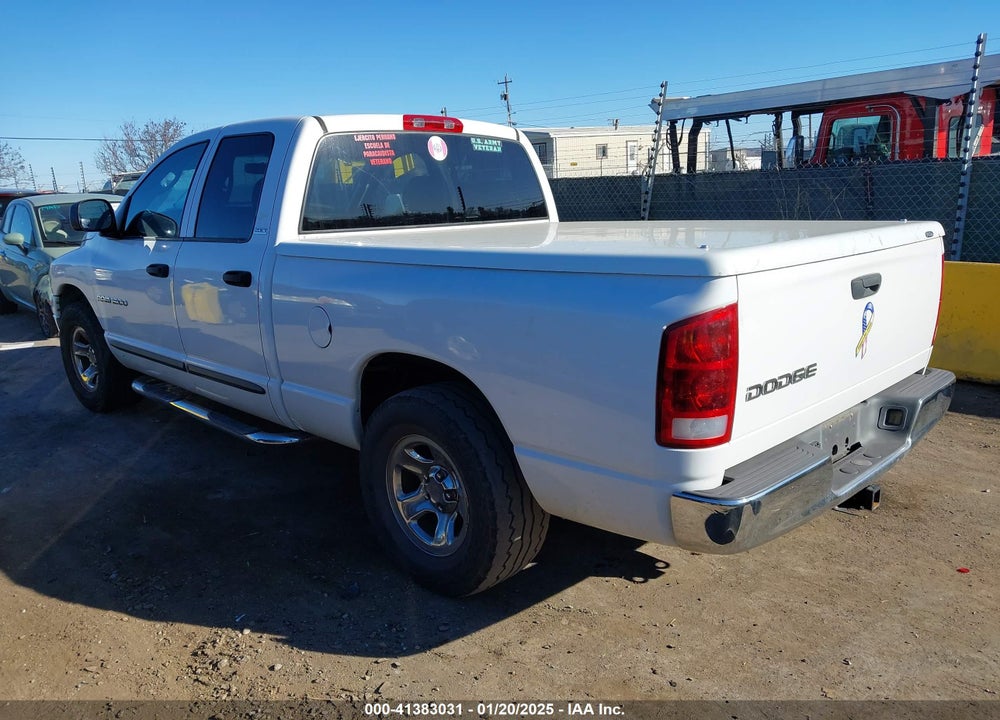 2002 DODGE RAM 1500 ST VIN: 3B7HA18N42G125121