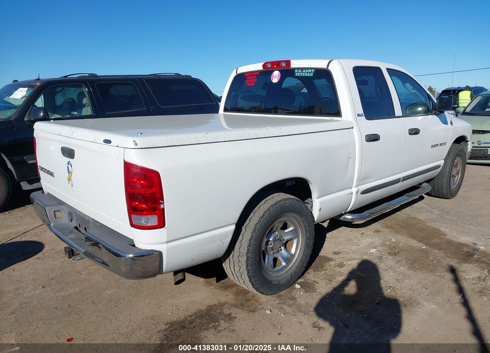 2002 DODGE RAM 1500 ST VIN: 3B7HA18N42G125121