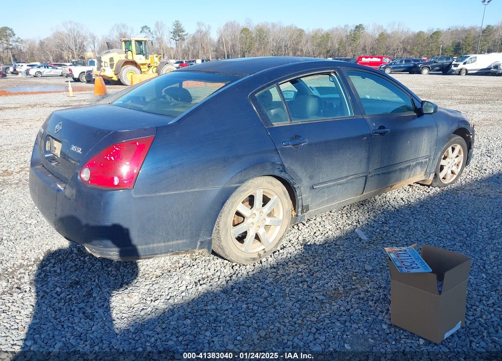 2004 NISSAN MAXIMA 3.5 SL VIN: 1N4BA41E64C829950